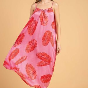 Printed Dress with Pockets
